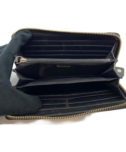 Vivienne Westwood（ヴィヴィアンウエストウッド）Vivienne Westwood (ヴィヴィアンウエストウッド) ラウンドファスナー財布 ブラックの古着・服飾アイテム