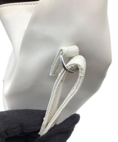 MM6 Maison Margiela（エムエムシックスメゾンマルジェラ）MM6 Maison Margiela (エムエムシックスメゾンマルジェラ) ハンドバッグ/ジャパニーズ ナノ ホワイトの古着・服飾アイテム