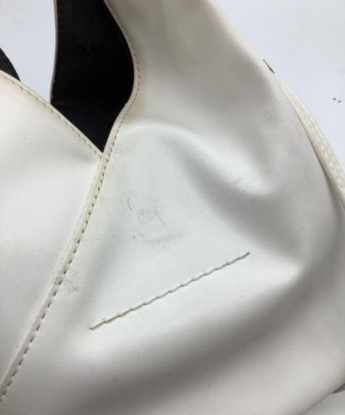 MM6 Maison Margiela（エムエムシックスメゾンマルジェラ）MM6 Maison Margiela (エムエムシックスメゾンマルジェラ) ハンドバッグ/ジャパニーズ ナノ ホワイトの古着・服飾アイテム
