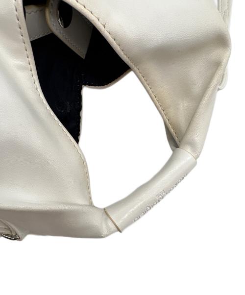 MM6 Maison Margiela（エムエムシックスメゾンマルジェラ）MM6 Maison Margiela (エムエムシックスメゾンマルジェラ) ハンドバッグ/ジャパニーズ ナノ ホワイトの古着・服飾アイテム