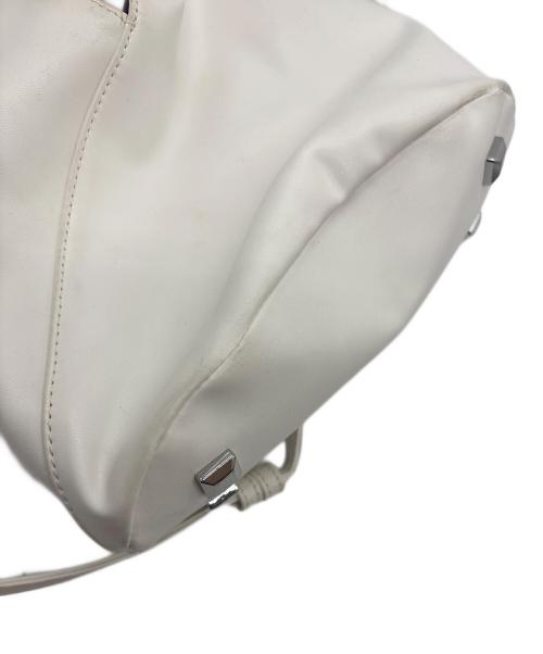 MM6 Maison Margiela（エムエムシックスメゾンマルジェラ）MM6 Maison Margiela (エムエムシックスメゾンマルジェラ) ハンドバッグ/ジャパニーズ ナノ ホワイトの古着・服飾アイテム