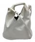 MM6 Maison Margiela（エムエムシックスメゾンマルジェラ）の古着「ハンドバッグ/ジャパニーズ ナノ」｜ホワイト