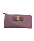 Salvatore Ferragamoサルヴァトーレ フェラガモ）の古着「長財布」｜ピンク