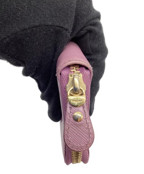 Salvatore Ferragamo（サルヴァトーレ フェラガモ）Salvatore Ferragamo (サルヴァトーレ フェラガモ) 長財布 ピンクの古着・服飾アイテム