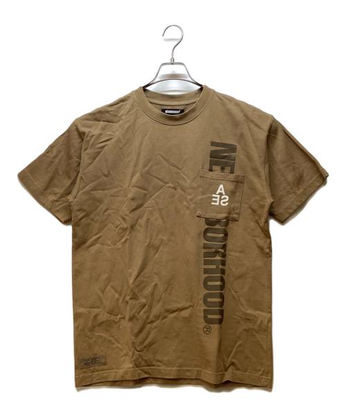WIND AND SEA（ウィンダンシー）WIND AND SEA (ウィンダンシー) NEIGHBORHOOD (ネイバーフッド) 半袖カットソー ブラウン サイズ:Lの古着・服飾アイテム