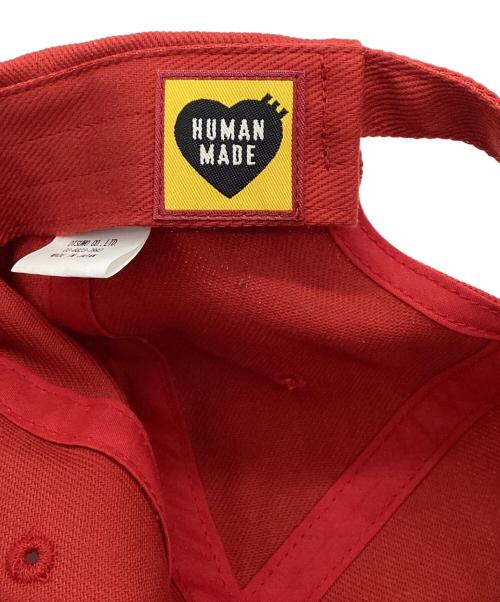 HUMAN MADE（ヒューマンメイド）HUMAN MADE (ヒューマンメイド) キャップ レッドの古着・服飾アイテム