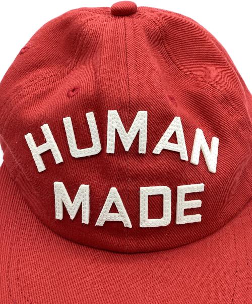 HUMAN MADE（ヒューマンメイド）HUMAN MADE (ヒューマンメイド) キャップ レッドの古着・服飾アイテム