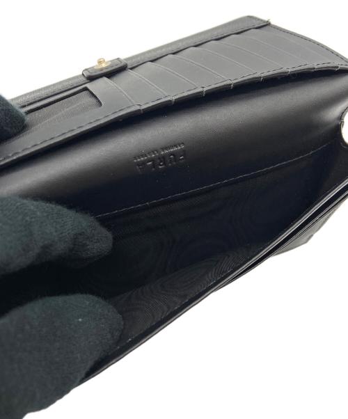 FURLA（フルラ）FURLA (フルラ) 長財布/PALAZZO CONTINENTAL WALLET ブラックの古着・服飾アイテム