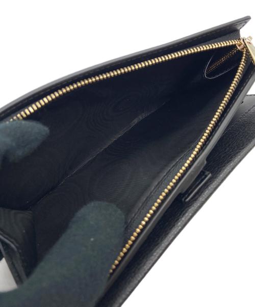 FURLA（フルラ）FURLA (フルラ) 長財布/PALAZZO CONTINENTAL WALLET ブラックの古着・服飾アイテム