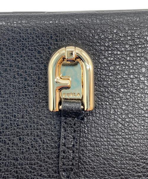FURLA（フルラ）FURLA (フルラ) 長財布/PALAZZO CONTINENTAL WALLET ブラックの古着・服飾アイテム