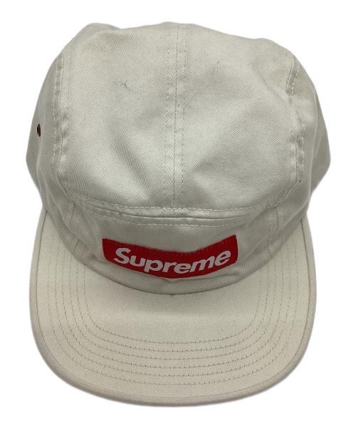SUPREME（シュプリーム）Supreme (シュプリーム) キャップ/Washed Chino Twill Camp Cap ホワイトの古着・服飾アイテム