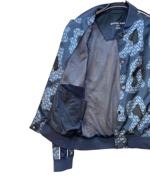 MICHAEL KORS（マイケル・コース）MICHAEL KORS (マイケル・コース) ブルゾン ネイビー サイズ:Mの古着・服飾アイテム