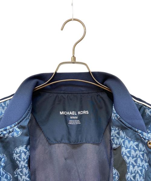 MICHAEL KORS（マイケル・コース）MICHAEL KORS (マイケル・コース) ブルゾン ネイビー サイズ:Mの古着・服飾アイテム