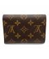 LOUIS VUITTON (ルイ ヴィトン) 3つ折り財布 ブラウン：50000円