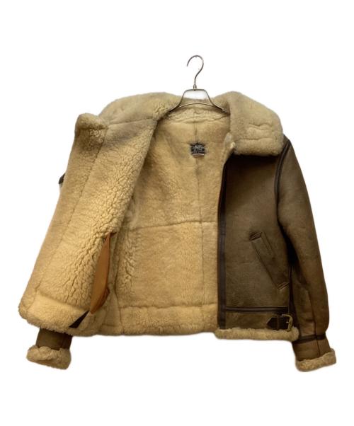 AVIREX（アヴィレックス）AVIREX (アヴィレックス) フライトジャケット ブラウン サイズ:Sの古着・服飾アイテム