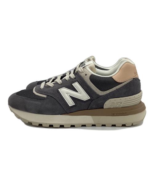 NEW BALANCE（ニューバランス）NEW BALANCE (ニューバランス) スニーカー 574 グレー×ホワイト サイズ:24cmの古着・服飾アイテム
