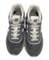 中古・古着 NEW BALANCE (ニューバランス) スニーカー 574 グレー×ホワイト サイズ:24cm：8000円