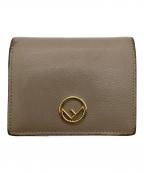 FENDIフェンディ）の古着「2つ折り財布」｜グレー