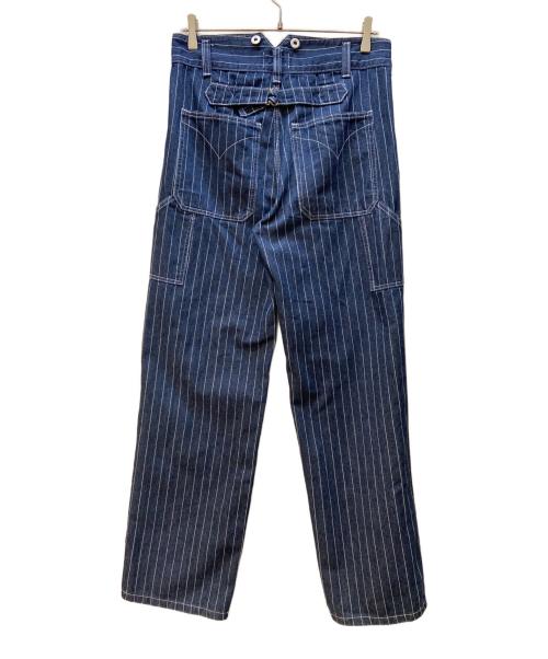 OKONKWO.WO（オコンクウォ）OKONKWO.WO (オコンクウォ) ペインターパンツ ブルー サイズ:Sの古着・服飾アイテム
