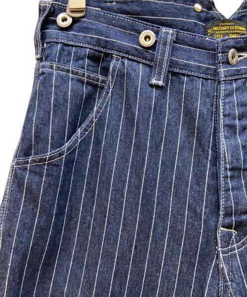 OKONKWO.WO（オコンクウォ）OKONKWO.WO (オコンクウォ) ペインターパンツ ブルー サイズ:Sの古着・服飾アイテム