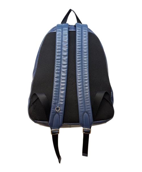 COACH（コーチ）COACH (コーチ) リュック ブルー×レッド×ブラックの古着・服飾アイテム