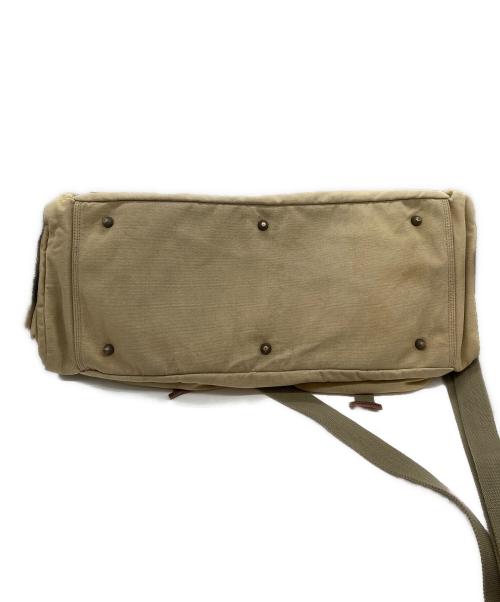 DIESEL（ディーゼル）DIESEL (ディーゼル) ボストンバッグ カーキ×ブラウンの古着・服飾アイテム