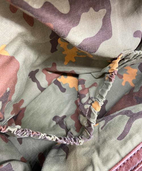 DIESEL（ディーゼル）DIESEL (ディーゼル) ボストンバッグ カーキ×ブラウンの古着・服飾アイテム