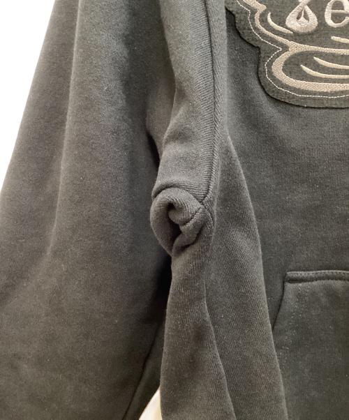 8e greedy（ビーグリーディー）8e greedy (ビーグリーディー) ジップパーカー ブラック サイズ:Lの古着・服飾アイテム