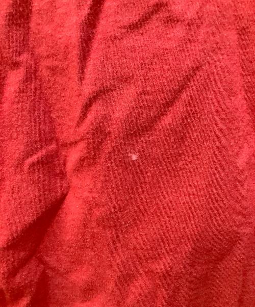 Maison Margiela（メゾンマルジェラ）Maison Margiela (メゾンマルジェラ) 半袖カットソー レッド サイズ:48の古着・服飾アイテム