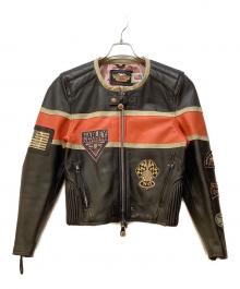 HARLEY-DAVIDSON（ハーレーダビッドソン）の古着「レザージャケット」｜ブラック