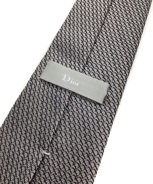 Christian Dior（クリスチャン ディオール）Christian Dior (クリスチャン ディオール) ネクタイ/総柄 グレー サイズ:不明の古着・服飾アイテム