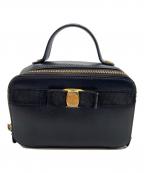 Salvatore Ferragamoサルヴァトーレ フェラガモ）の古着「ショルダーバッグ」｜ブラック