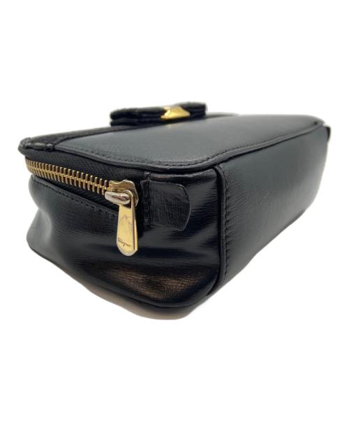 Salvatore Ferragamo（サルヴァトーレ フェラガモ）Salvatore Ferragamo (サルヴァトーレ フェラガモ) ショルダーバッグ ブラックの古着・服飾アイテム