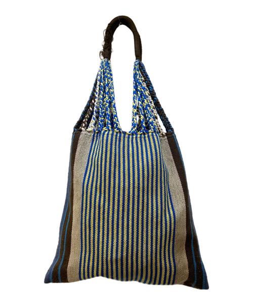MARNI（マルニ）MARNI (マルニ) トートバッグ/ハンモックトート ブラウン×ブルーの古着・服飾アイテム