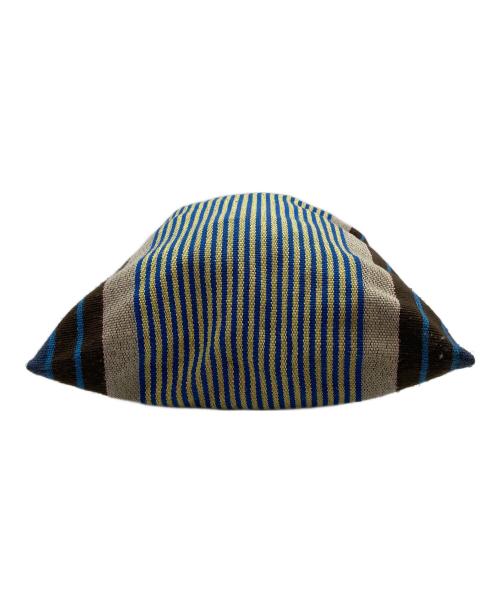 MARNI（マルニ）MARNI (マルニ) トートバッグ/ハンモックトート ブラウン×ブルーの古着・服飾アイテム