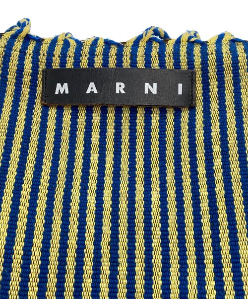 MARNI（マルニ）MARNI (マルニ) トートバッグ/ハンモックトート ブラウン×ブルーの古着・服飾アイテム