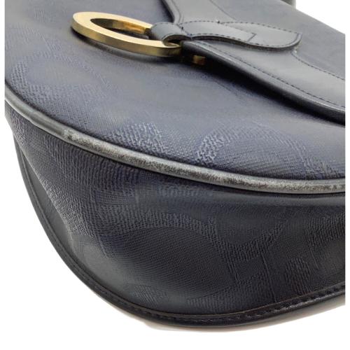 Christian Dior（クリスチャン ディオール）Christian Dior (クリスチャン ディオール) ショルダーバッグ/トロッター ネイビーの古着・服飾アイテム