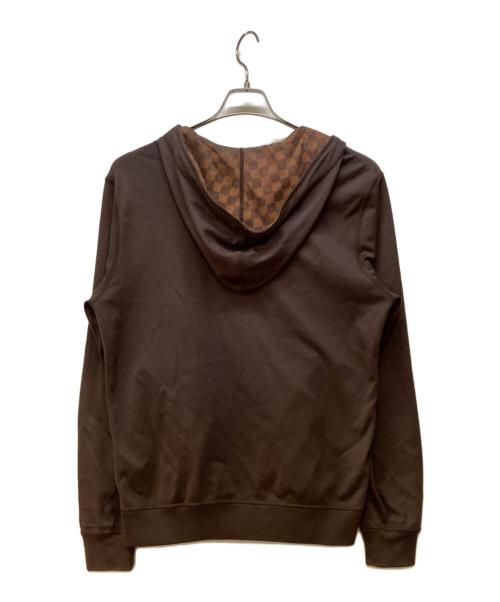 LOUIS VUITTON（ルイ ヴィトン）LOUIS VUITTON (ルイ ヴィトン) ジップパーカー ブラウン サイズ:Mの古着・服飾アイテム