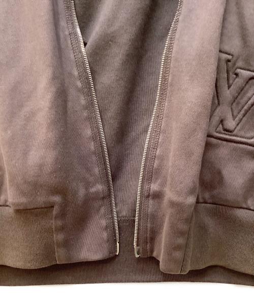 LOUIS VUITTON（ルイ ヴィトン）LOUIS VUITTON (ルイ ヴィトン) ジップパーカー ブラウン サイズ:Mの古着・服飾アイテム
