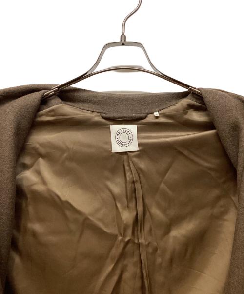 ORCIVAL（オーシバル）ORCIVAL (オーシバル) ウールロングコート ベージュ サイズ:Sの古着・服飾アイテム