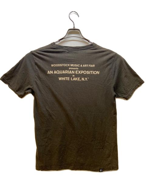 Hysteric Glamour（ヒステリックグラマー）Hysteric Glamour (ヒステリックグラマー) THEATER8 (シアターエイト) 半袖カットソー/wood stock グレー サイズ:Mの古着・服飾アイテム