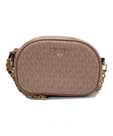 MICHAEL KORS（マイケル・コース）の古着「チェーンショルダーバッグ」｜ピンク