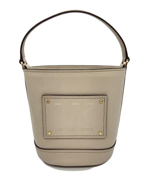 MICHAEL KORS（マイケル・コース）MICHAEL KORS (マイケル・コース) 2WAYショルダーバッグ アイボリーの古着・服飾アイテム