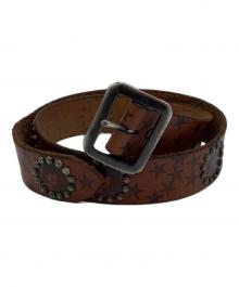 Hysteric Glamour×OLDSTUD（ヒステリックグラマー）の古着「ベルト/CIRCLE GIRL」｜ブラウン