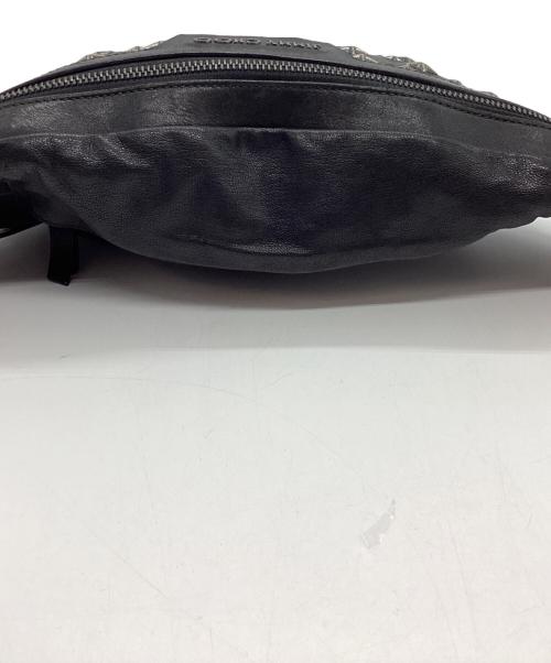 JIMMY CHOO（ジミーチュウ）JIMMY CHOO (ジミーチュウ) ウエストバッグ ブラックの古着・服飾アイテム