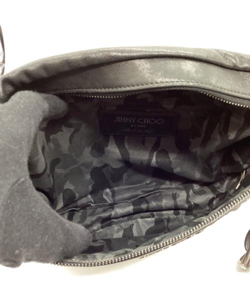 JIMMY CHOO（ジミーチュウ）JIMMY CHOO (ジミーチュウ) ウエストバッグ ブラックの古着・服飾アイテム