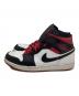 NIKE (ナイキ) ミッドカットスニーカー レッド×ブラック サイズ:28cm：5000円