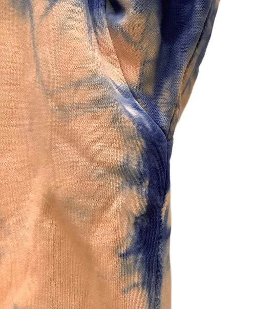 DIESEL（ディーゼル）DIESEL (ディーゼル) プルオーバーパーカー ピンク×ネイビー サイズ:Lの古着・服飾アイテム