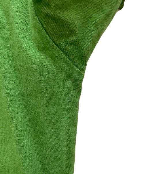 HUMAN MADE（ヒューマンメイド）HUMAN MADE (ヒューマンメイド) 長袖カットソー/Polar Bear T Shirt グリーン サイズ:Lの古着・服飾アイテム
