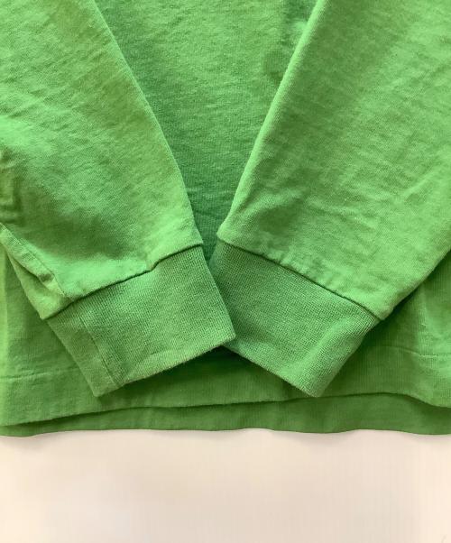 HUMAN MADE（ヒューマンメイド）HUMAN MADE (ヒューマンメイド) 長袖カットソー/Polar Bear T Shirt グリーン サイズ:Lの古着・服飾アイテム